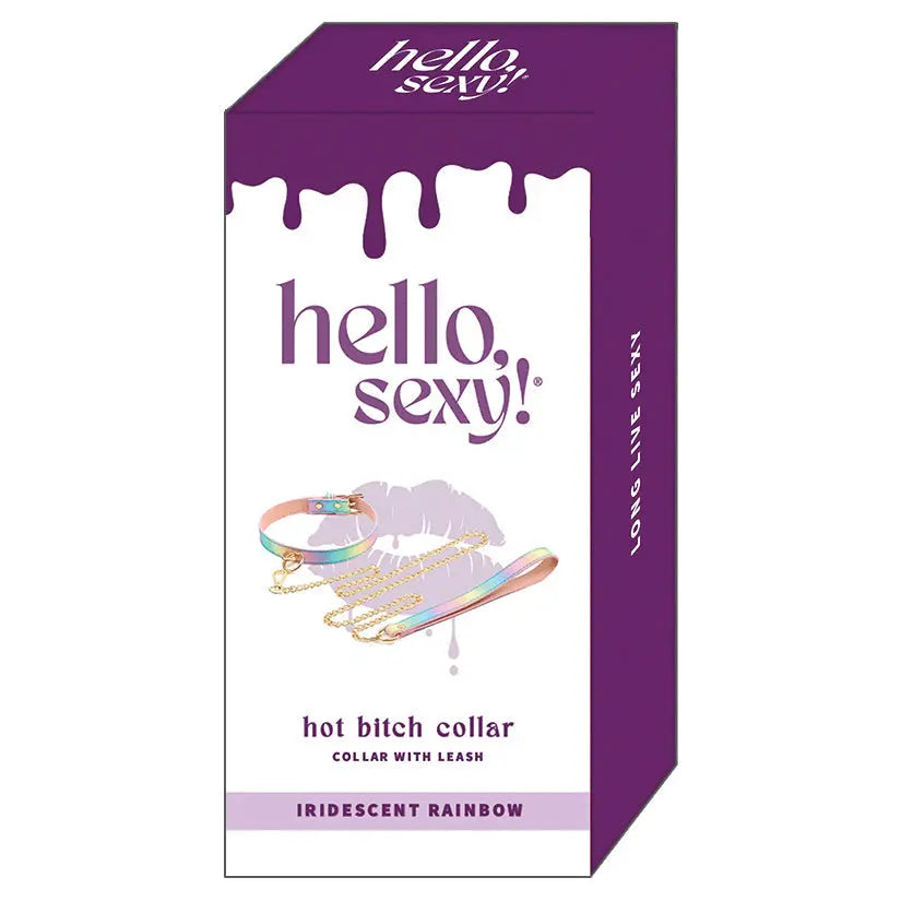 Hello Sexy Hot Bitch Collar and Leash My Store
