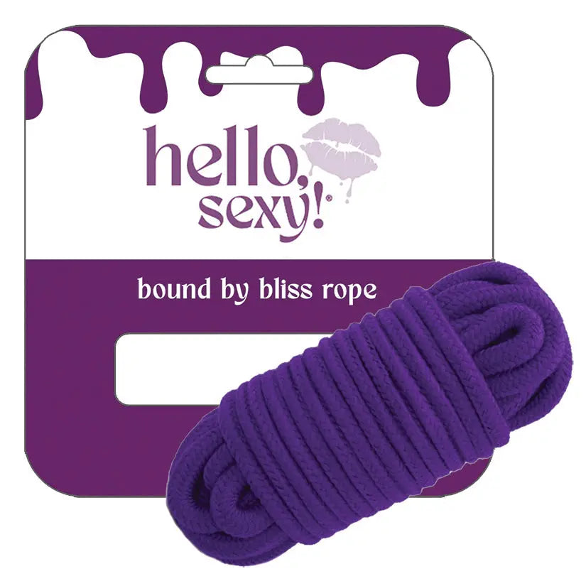 Hello Sexy Bound By Bliss Bondage Rope-Purple My Store