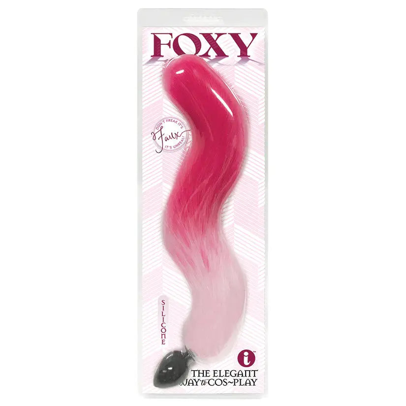 Foxy Silicone Tail Butt Plug-Pink Gradient My Store