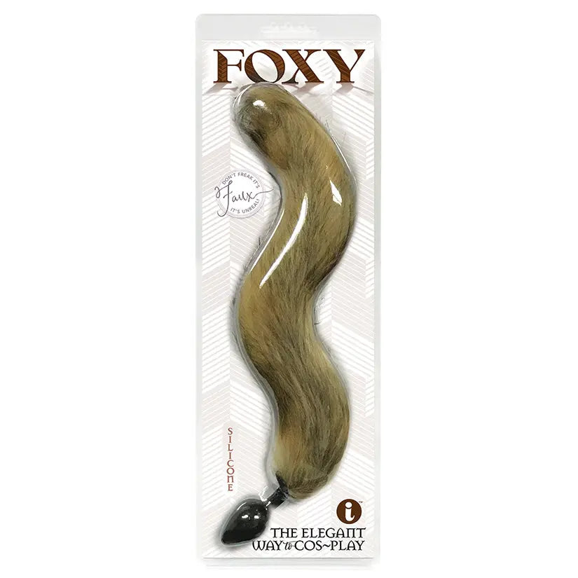 Foxy Silicone Tail Butt Plug-Gold My Store