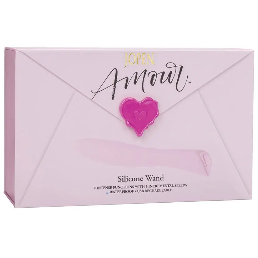 Amour Silicone Wand-Pink 8 My Store