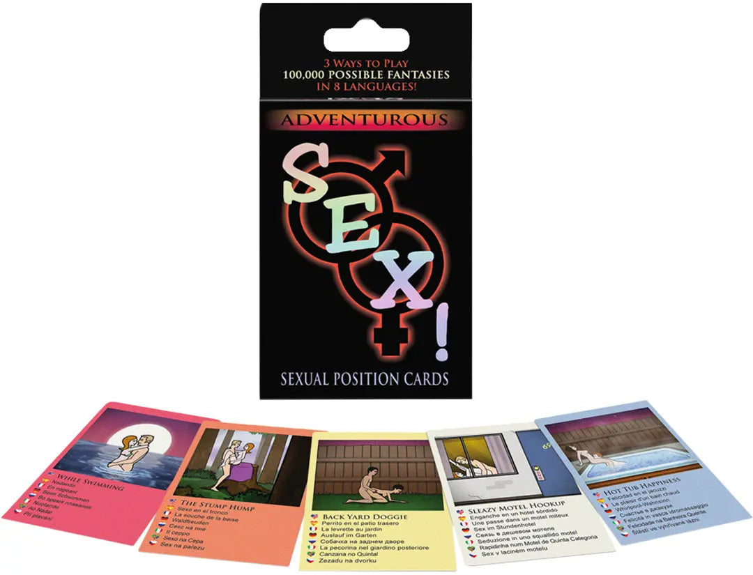 Adventurous Sex! Card Game My Store