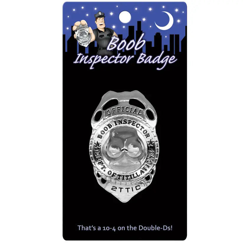 Boob Inspector Badge My Store