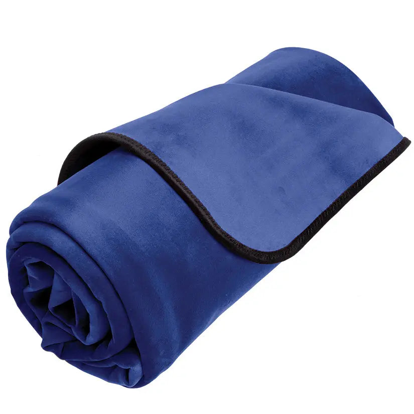 Liberator Fascinator Travel Throw Velvish-Indigo My Store
