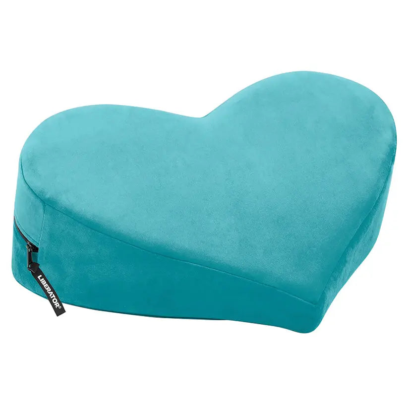 Liberator Heart Wedge MicroVelvet-Teal My Store