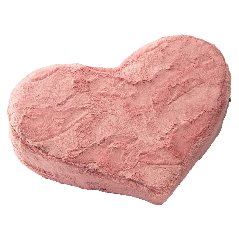 Liberator Heart Wedge Fur-Rose My Store