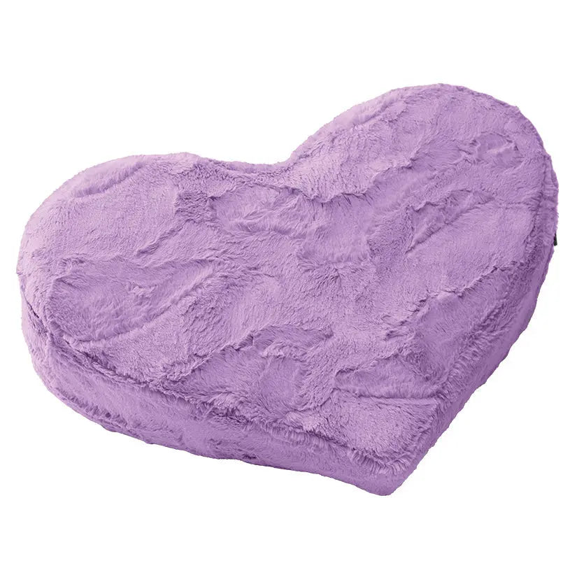 Liberator Heart Wedge Fur-Purple My Store