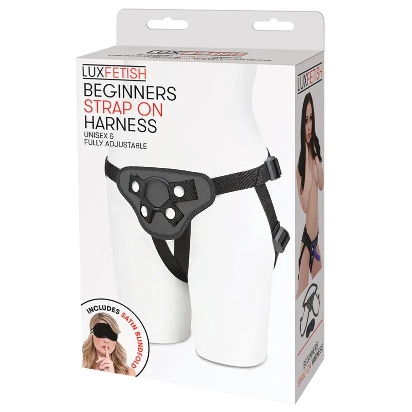 Lux Fetish Beginners Strap-on Harness-Black My Store