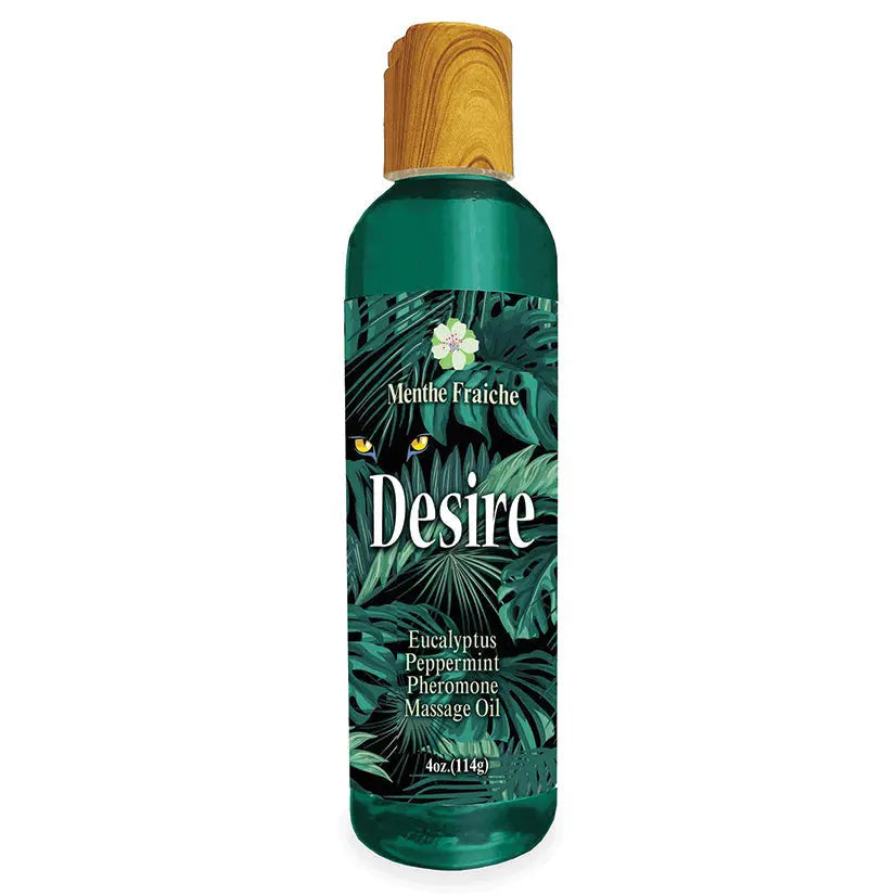 Desire Pheromone Massage Oil-Eucalyptus & Peppermint 4oz My Store