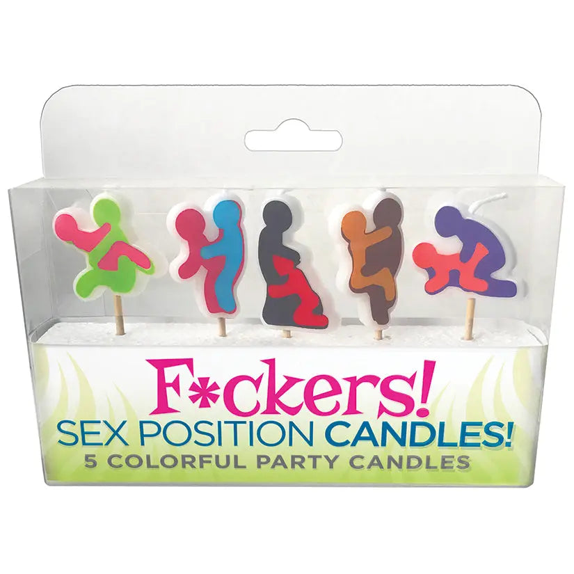 Fuckers Sex Position Candles Assorted 5pk My Store