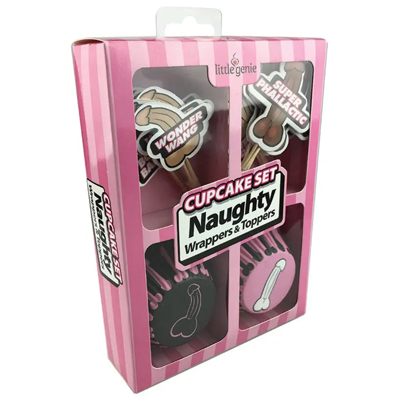 Cupcake Wrappers & Toppers Set-Naughty My Store