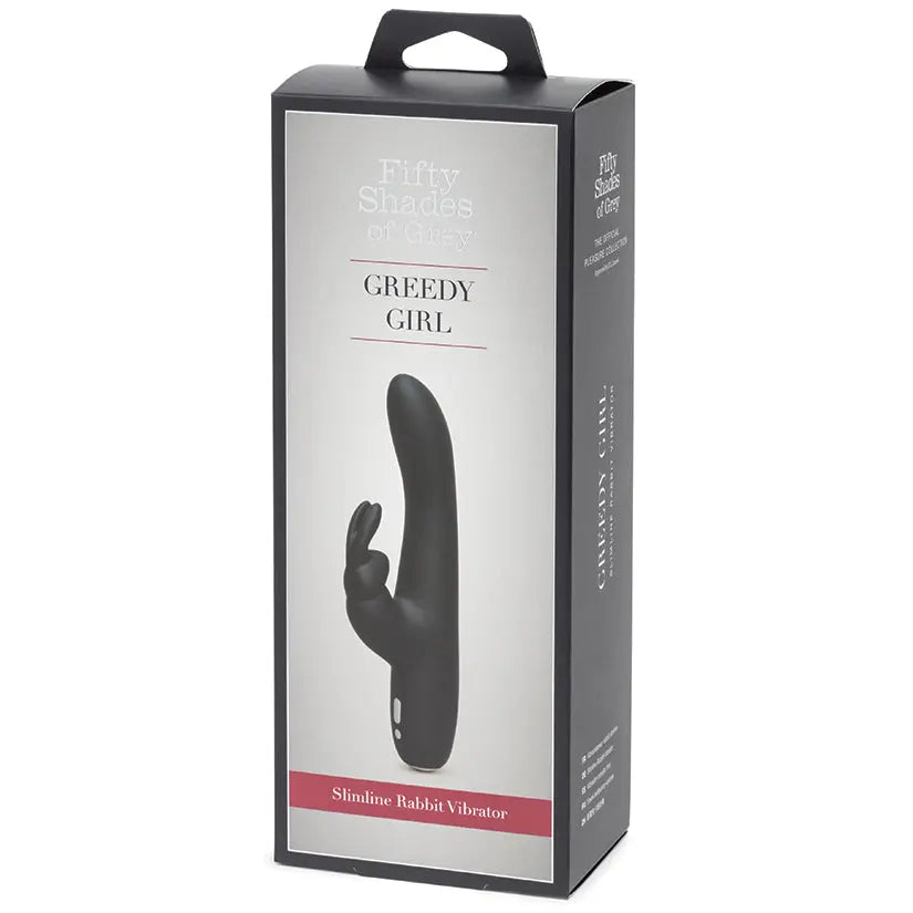 Fifty Shades of Grey Greedy Girl Slimline Rabbit Vibrator My Store