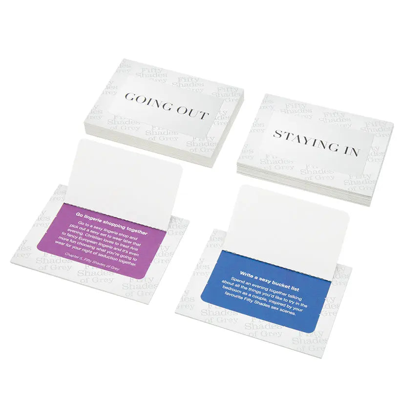 Fifty Shades of Grey Play Nice Date Night Card Game My Store