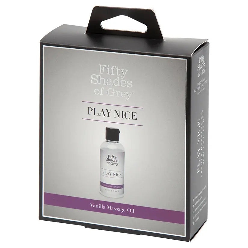Fifty Shades of Grey Play Nice Vanilla Massage Oil 90ml My Store