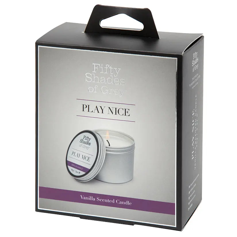 Fifty Shades of Grey Play Nice Vanilla Candle 90g My Store