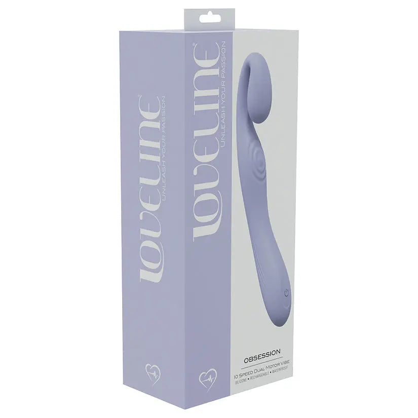 Loveline Obsession 10 Speed Dual Motor Vibe-Lavender My Store