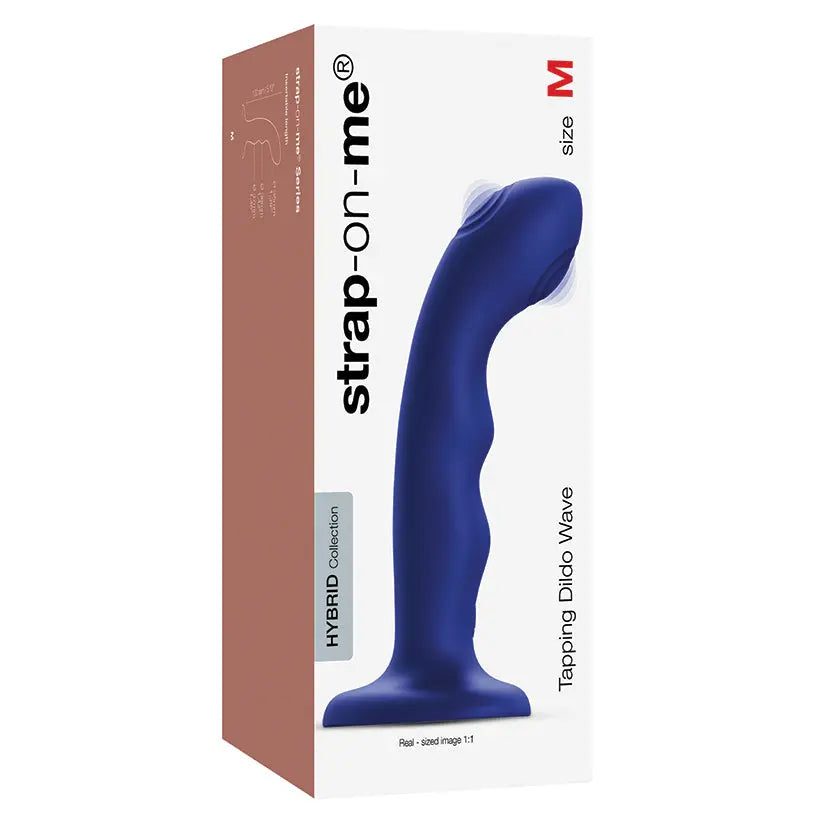 Strap On Me Tapping Dildo Wave-Night Blue My Store