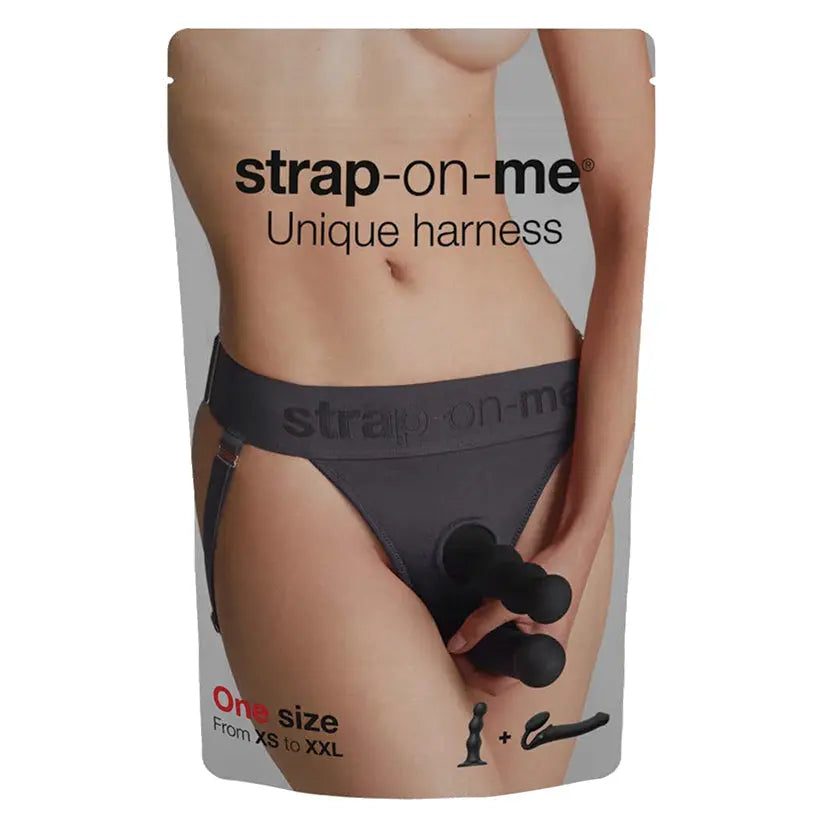 Strap On Me Harness Lingerie Unique-Grey One Size My Store