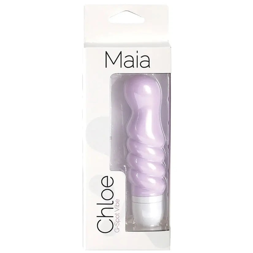 Maia Chloe Twisty Silicone G-Spot Vibe-Lavender 5 My Store