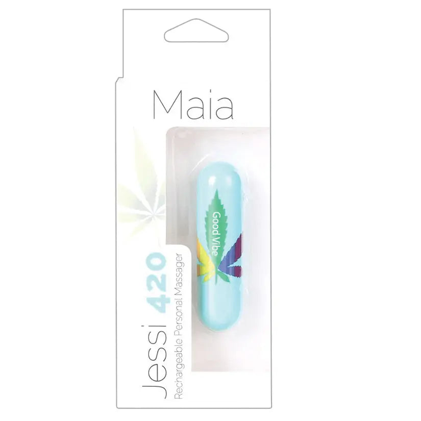 Maia Jessi 420 Rechargeable Mini Bullet-Blue My Store
