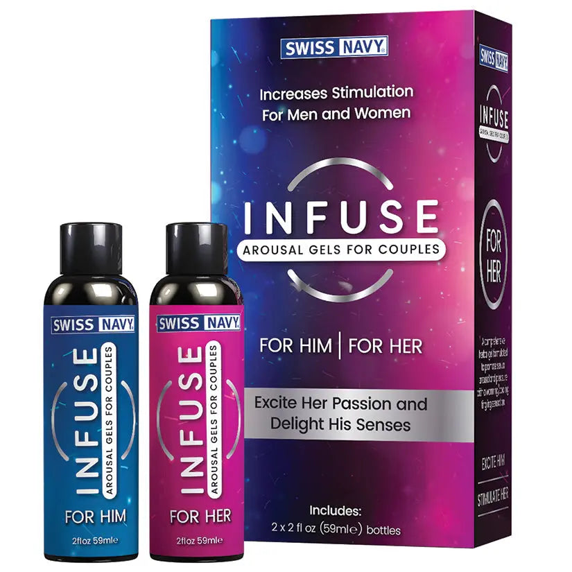 Swiss Navy Infuse Arousal Gels For Couples My Store