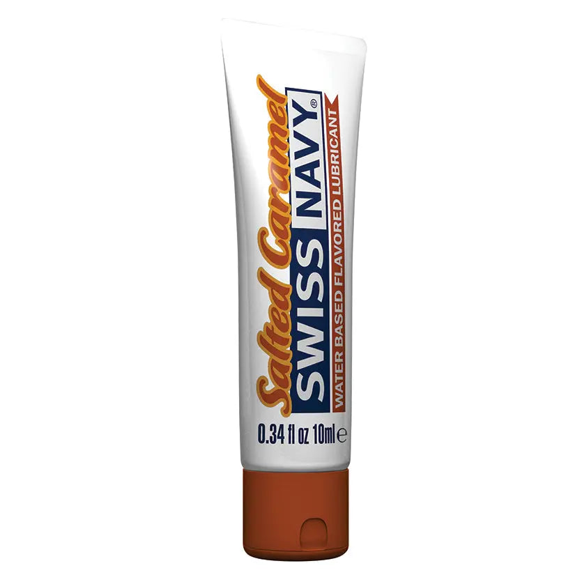 Swiss Navy Flavored Lubricant Salted Caramel 10ml My Store