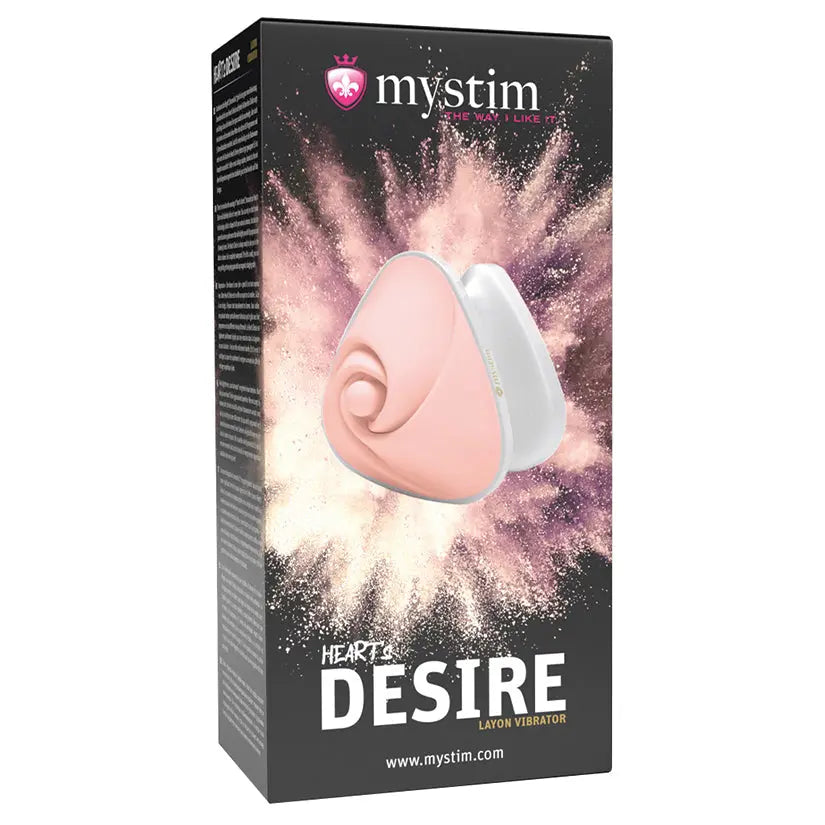 Mystim Heart's Desire Layon Vibrator-Rose My Store