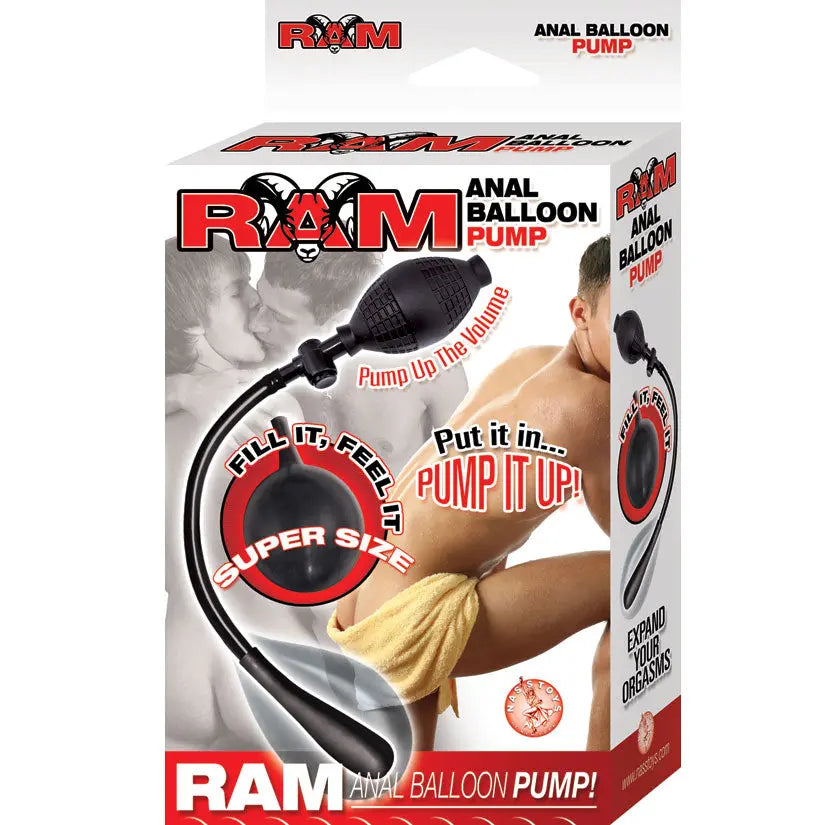 Ram Anal Balloon Pump-Black My Store