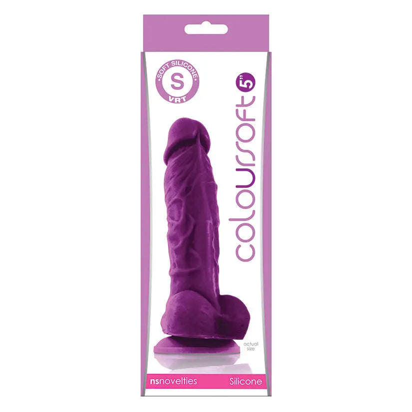 Coloursoft Dildo Purple- 5 My Store