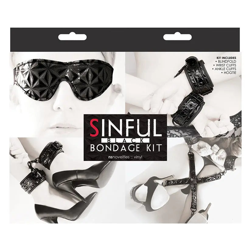 Sinful Bondage Kit-Black My Store