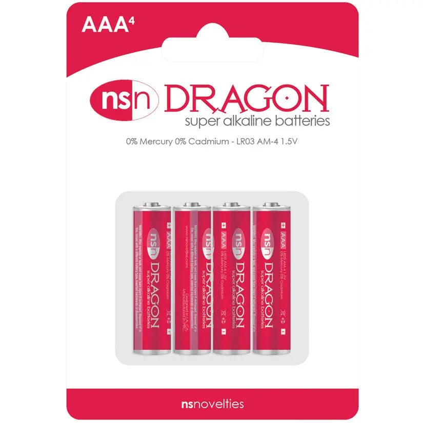 Dragon Alkaline Batteries AAA (4 Pack) My Store