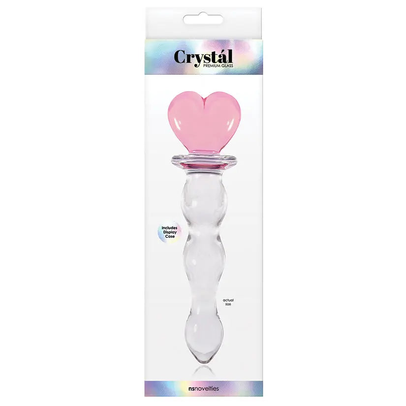 Crystal Heart Of Glass-Pink My Store