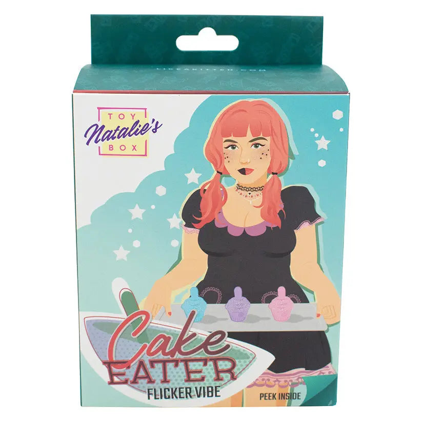 Natalie's Toy Box Cake Eater Clit Flicker Stimulator-Pink My Store