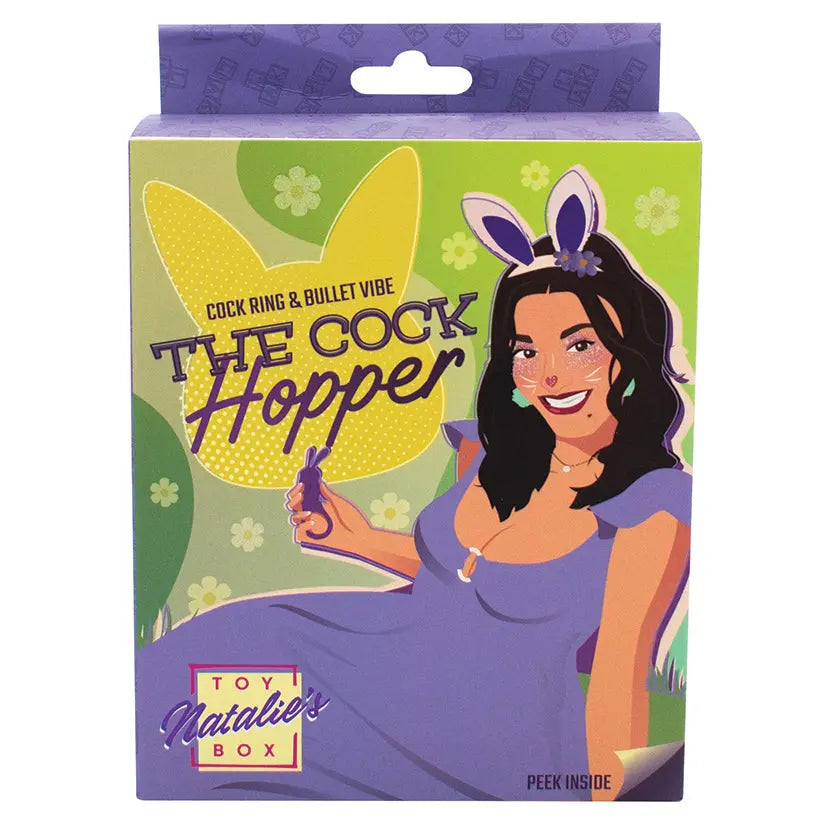 Natalie's Toy Box The Cock Hopper Cock Ring & Bullet Vibrator My Store