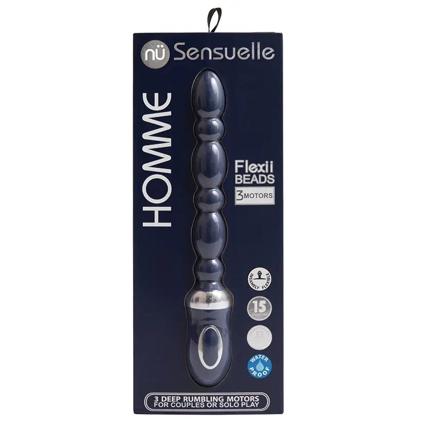 Sensuelle Homme Flexii Beads-Navy Blue My Store