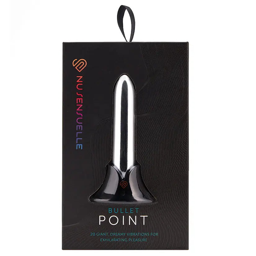 Sensuelle Point Rechargeable Bullet-Silver My Store
