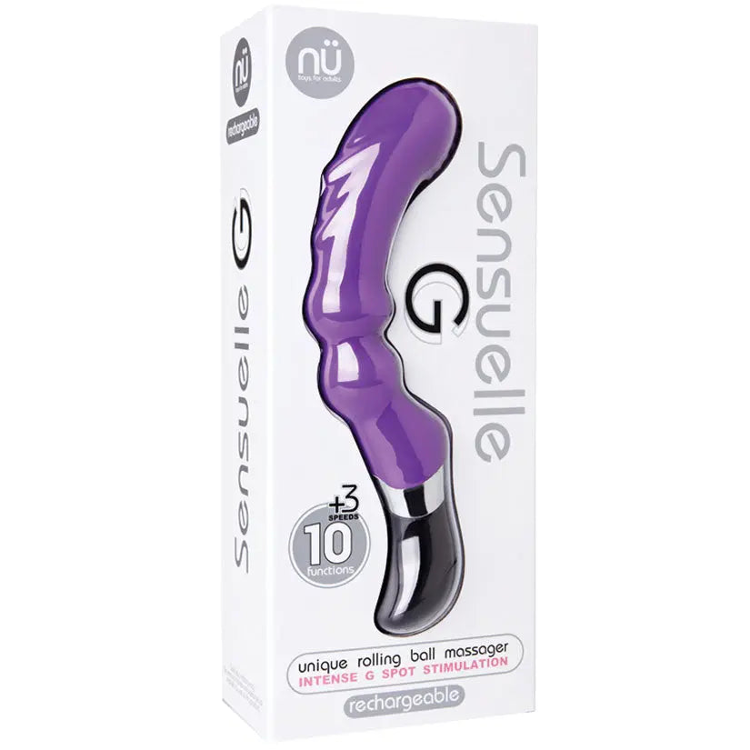 Sensuelle G Spot Rolling Tip 10 Function Vibe-Purple My Store