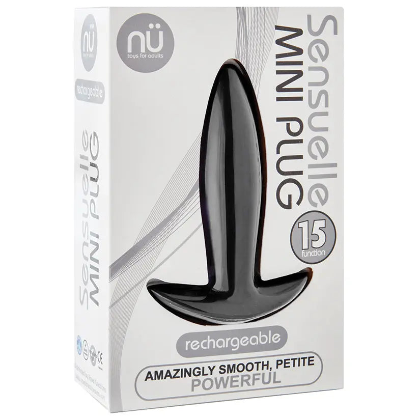 Sensuelle Mini Plug-Black My Store