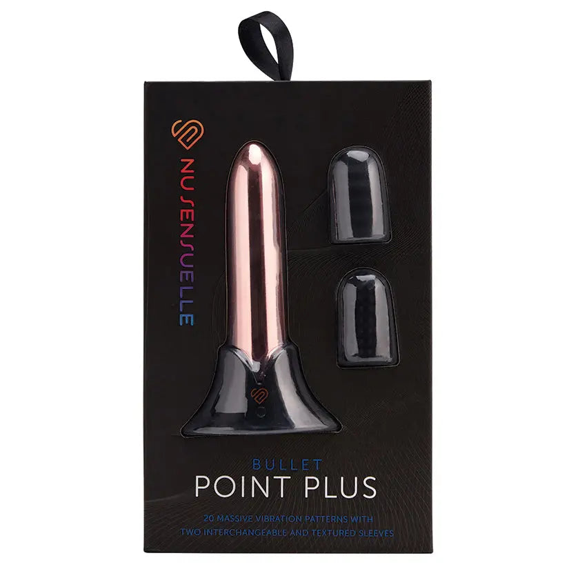 Sensuelle Point Plus 20 Function Bullet & Sleeves-Rose Gold My Store