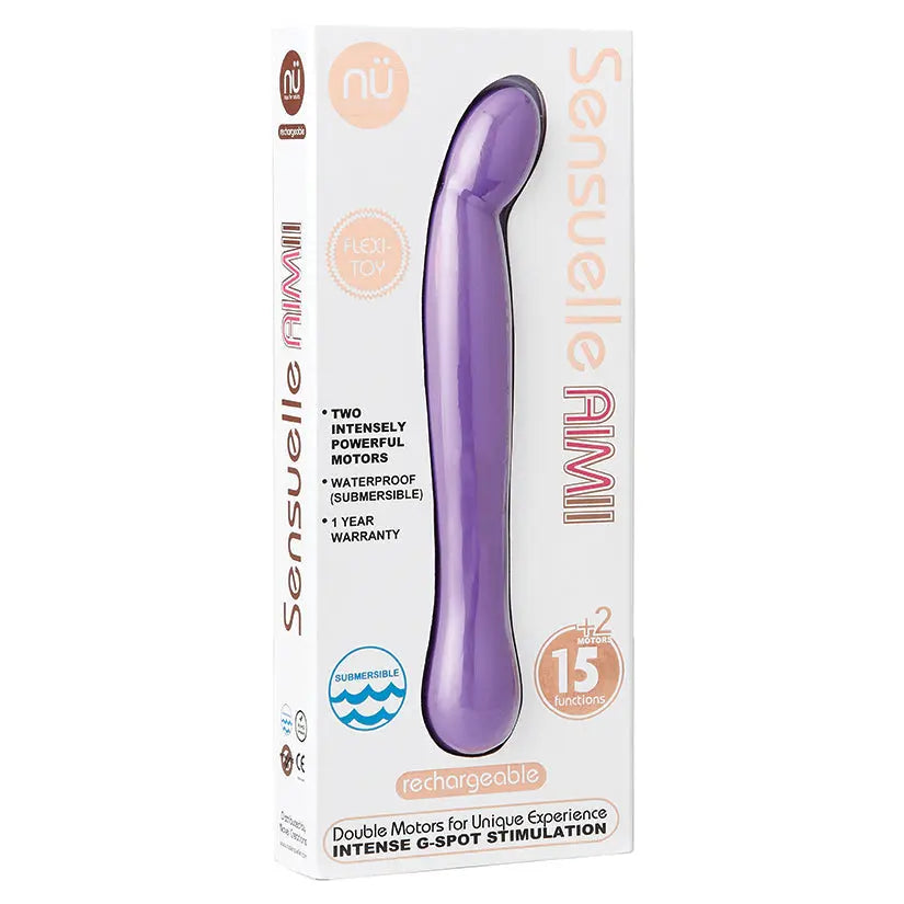 Sensuelle Aimii 15 Function Dual Motor Vibe-Purple My Store