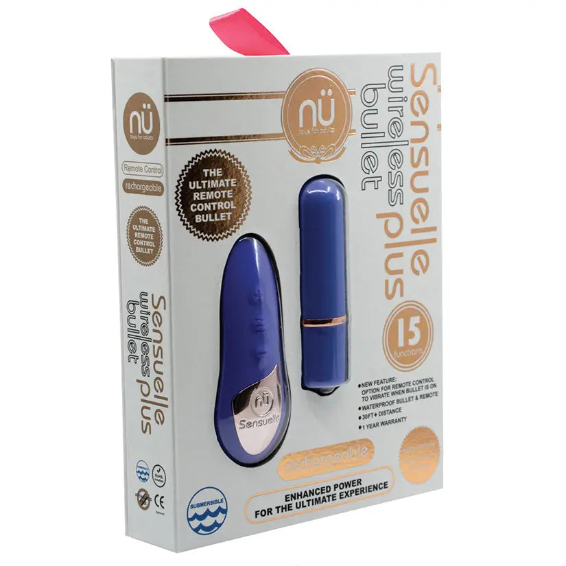 Sensuelle Wireless Bullet Plus with Remote Control-Violet My Store
