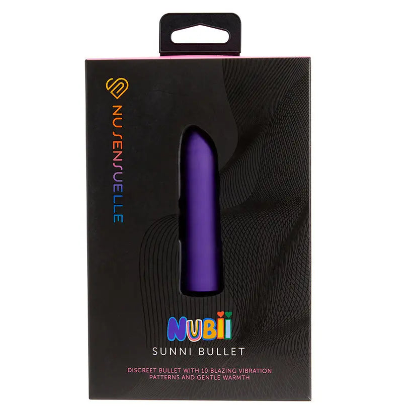Sensuelle Nubii Sunni Warming Bullet-Purple My Store