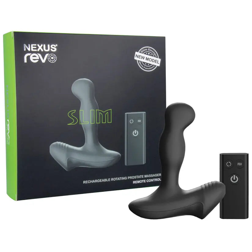Nexus Revo Slim Rotating Prostate Massager-Black My Store