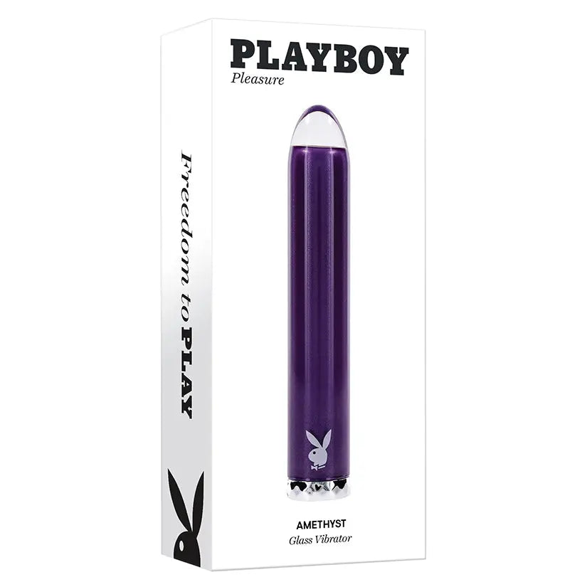 Playboy Amethyst Glass Vibrator My Store