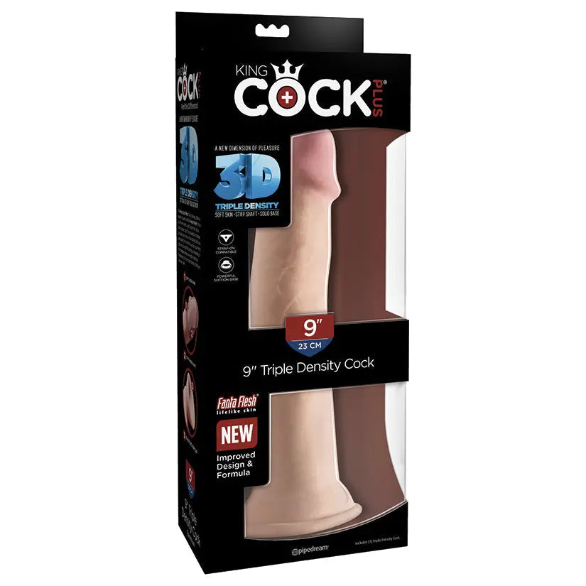 King Cock Plus Triple Density Cock-Light 9 My Store