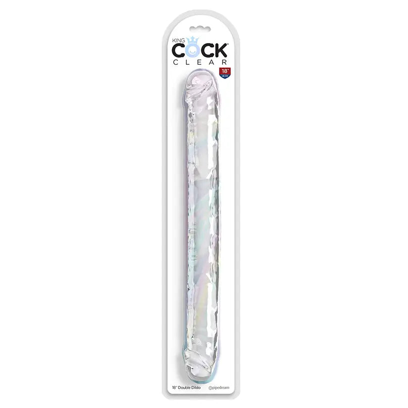 King Cock Clear Double Dildo 18 My Store