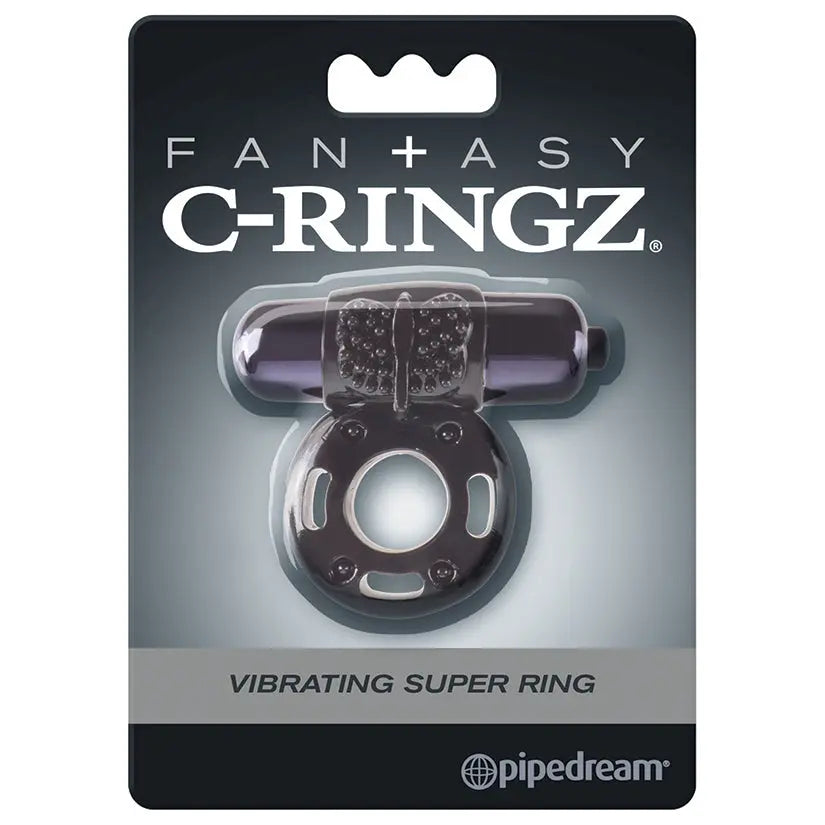 Fantasy C-Ringz Vibrating Super Ring-Black My Store