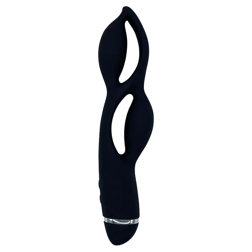 Pepper Paramour G-Spot & A-Spot Vibrator black/silver) My Store
