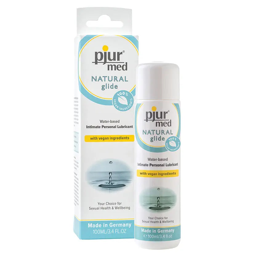 pjur med NATURAL Glide Water-based Intimate Personal Lubricant 3.4oz My Store