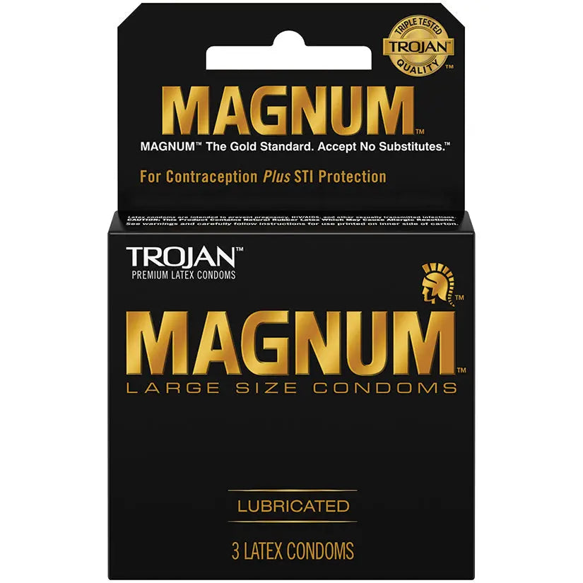 Trojan Magnum Condoms (3 Pack) My Store